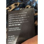 Free People  Pants Women XS Blue Jade Jacquard Balloon Harem‎ Pant Boho Hippie Photo 5