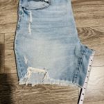 Celebrity Pink  Women Light Wash Distressed Denim Shorts Cutoff Frayed Hem 17/33 Photo 10