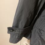 Banana Republic  Women’s Rain Coat Dark Grey Heather Grey Size Medium Photo 3