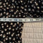 Natural Life  Rebecca Boho black Floral Tiered shirt Midi maxi Dress Photo 12