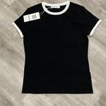 Black Short Sleeve Sweater Photo 0