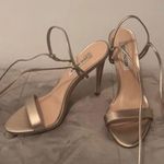 Steve Madden gold strappy heels Photo 0