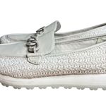 Baretraps Gael Loafers Size 8 Beige Cream Chain Accent Woven Slip On Comfort NEW Photo 0
