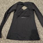 Lorna Jane  open back Black Long Sleeve active Women's Top Photo 9