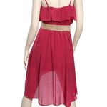 Gauze Flounce Ruffle Dress Photo 1