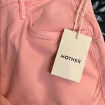 MOTHER Women's Coral/Peach Straight Leg Jeans Pink Size 27 Photo 4
