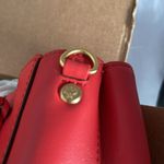 MCM NWOT shoulder/handbag/crossbody in Coral Red Saffiano Authenticated Photo 12