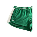Under Armour Tech Play Up Shorts Womens Size XL Green White Stripe 3 in. Inseam Photo 1