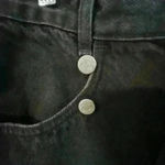 Vintage 90s Roper Bareback Faded Black Western Denim Made In USA Woman's Size 9 Photo 6