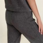 Barefoot Dreams Rib Trim Jogger Carbon Lurex Size XL NEW Photo 10