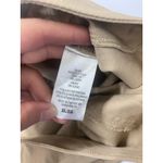 Laura Scott  women's tan stretch‎ pull on casual cropped capri pants trousers XL Photo 6