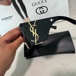Yves Saint Laurent blaze logo Black Sunglasses Photo 5