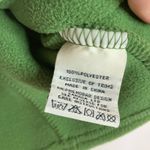 Talbots Cambridge Dry Goods | Green Quilted Lightweight Fleece Vest Full Zip Womens L Photo 5