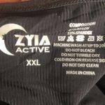 Zyia  Black Premium Ribbed Running Tank Sz. XXL 2X Lightweight Workout Stretch Photo 8