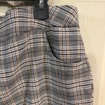 Cato Grey and white plaid flare pants Photo 6