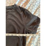 Athleta  Crop Tee Top Womens Small Black Lightweight Short Sleeve Photo 2