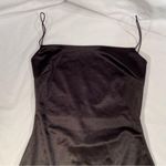 Windsor , Bodycon Black Mini, backless, looks like satin, great tiny straps, sz M Photo 6