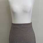 Mango NWT Mini Skirt in Houndstooth (X-SMALL) Photo 0