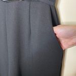 HAVE Jumpsuit Sleeveless Black Belted Wide Leg Pant Size Large Photo 5