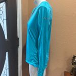 Nike  teal blue long sleeve shirt Photo 4