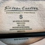 Sixteen Candles Cropped Oversized Movie Sweatshirt Molly Ringwald Size S Pink Photo 3