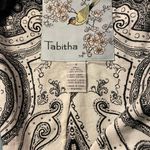 Tabitha Blue Cape with Floral Trim and Three Photo 2