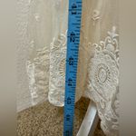 Sundance  Adara ivory,‎ embroidered lace dress. Size 8. Photo 5