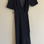 Everly Polka dot wrap dress Photo 0