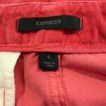 EXPRESS Women’s Hot Pink Corduroy Pants Size 4 Photo 4