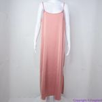 Eloquii NEW Dusty Rose Satin Slip Dress with side slit, women's size 14 Photo 15