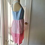 Cynthia Rowley •100% Linen Colorblock Sundress•Sz 10 Photo 6