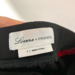Revolve Lovers + Friends Johnny Joggers Black and Fire Red Size Small Photo 8