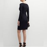 Emporio Armani
V-Neck Faux-Wrap Milano Jersey Dress Size 40 IT = 4 US. Navy Photo 1