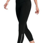 Old Navy Black ON Active Go-Dry Run Crop Basic Blackjack Size Medium Photo 0