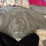 Nike Grey  Sweatshirt Crewneck Photo 2