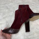 Reed Krakoff Maroon Heeled Boots Purple Size 9.5 Photo 3