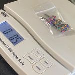 Hair Clip Pins Pair Women Multicolor Decorative Stones Dark Silver Tone Metal Photo 14