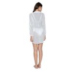 PQ White Gauze Swim Water Lily Tessa Deep V Photo 2