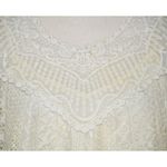 Kori America Sleeveless Croquet Ivory Mini Dress Ladies L Lined Boho Cottage Photo 2