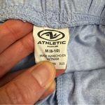 Athletic Works  Women's Gym Sweat Shorts Light Blue M Med Medium 8 10 Stretchy Photo 5