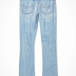 American Eagle New AE '90s Bootcut Jean size 6/ 28w comfort stretch waistband in bright blue Photo 4