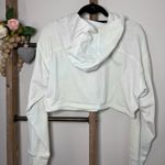 Lululemon  Cropped Hoodie Sweatshirt Size 10 Stain‎ Photo 6