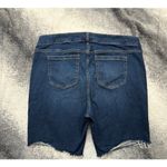 Torrid 10 inch Perfect Vintage Stretch Mid-Rise Bermuda Short Dark Wash Size 16 Photo 2