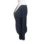 Ciao Lucia Bari Ruched Mini Dress Women’s Size XS Black Long Sleeve Nylon Photo 5