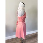 Lulus Romantic Heart Blush Satin Wrap Mini Dress Photo 5