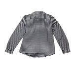 Banana Republic | Women's Collared Button Up Blue & White Striped Blouse Size M Photo 1