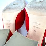 LAURENCE DÉCADE red suede Mary Jane shoes, made in Italy, size 40 Photo 9