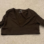 Garage  Long Sleeve Crop Top Photo 0