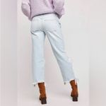 We The Free Free People  Maggie Ripped Crop Straight Leg Jeans Photo 2
