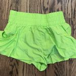 Free People ”Get Your Flirt On” Shorts - Light Green Photo 0